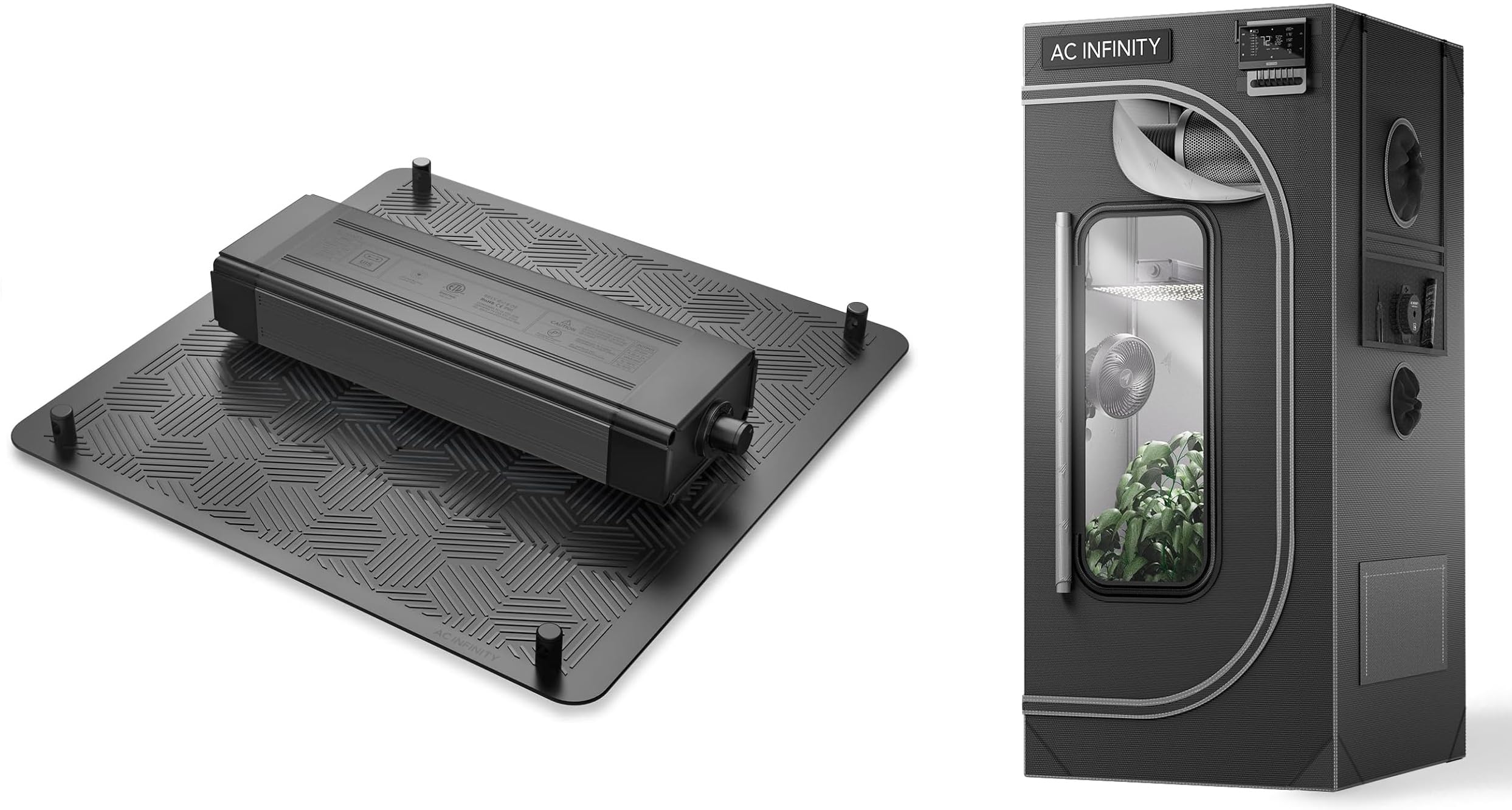 Amazon.com: AC Infinity 2x2 Grow Tent & LED Light Bundle